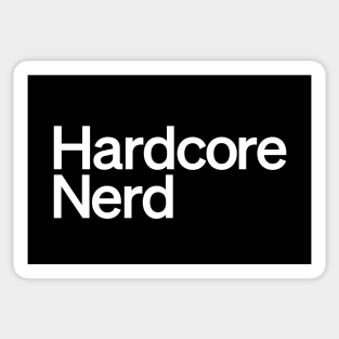 Hardcore Nerd Sticker